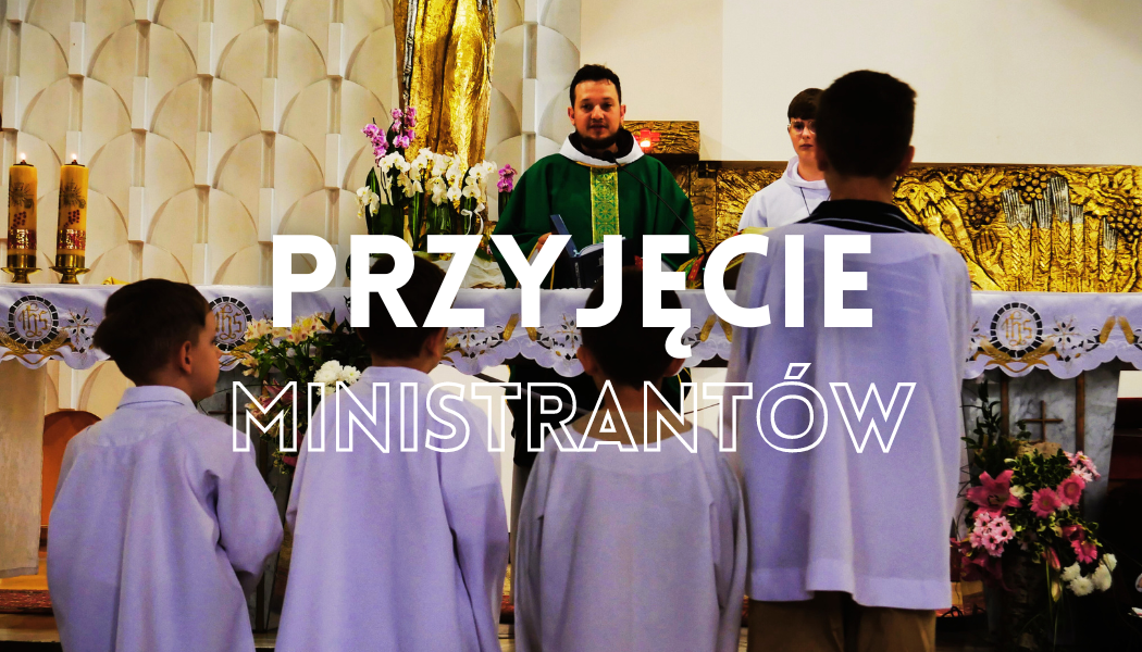 Przyjęcie nowych ministrantów